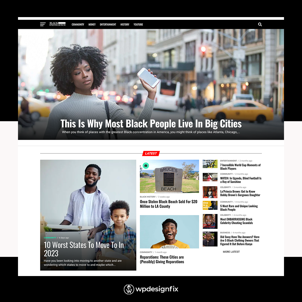 Redesigning and Securing the BlackExcellencecom Blog